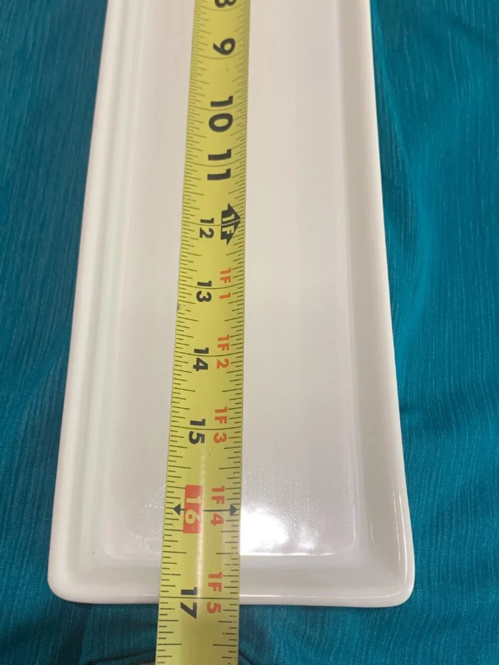 IKEA Stilren Decorative Bowl Ceramic Gray Ribbed Centerpiece Plate Minimal